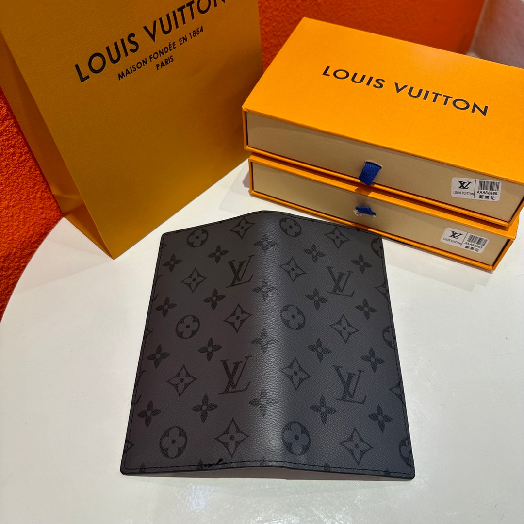 Louis BRAZZA Monogram man and women wallet size: 19×10cm