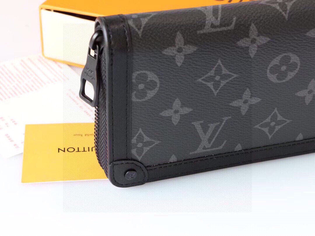Louis new arrival Trunk men's wallet size: 19x10 cm