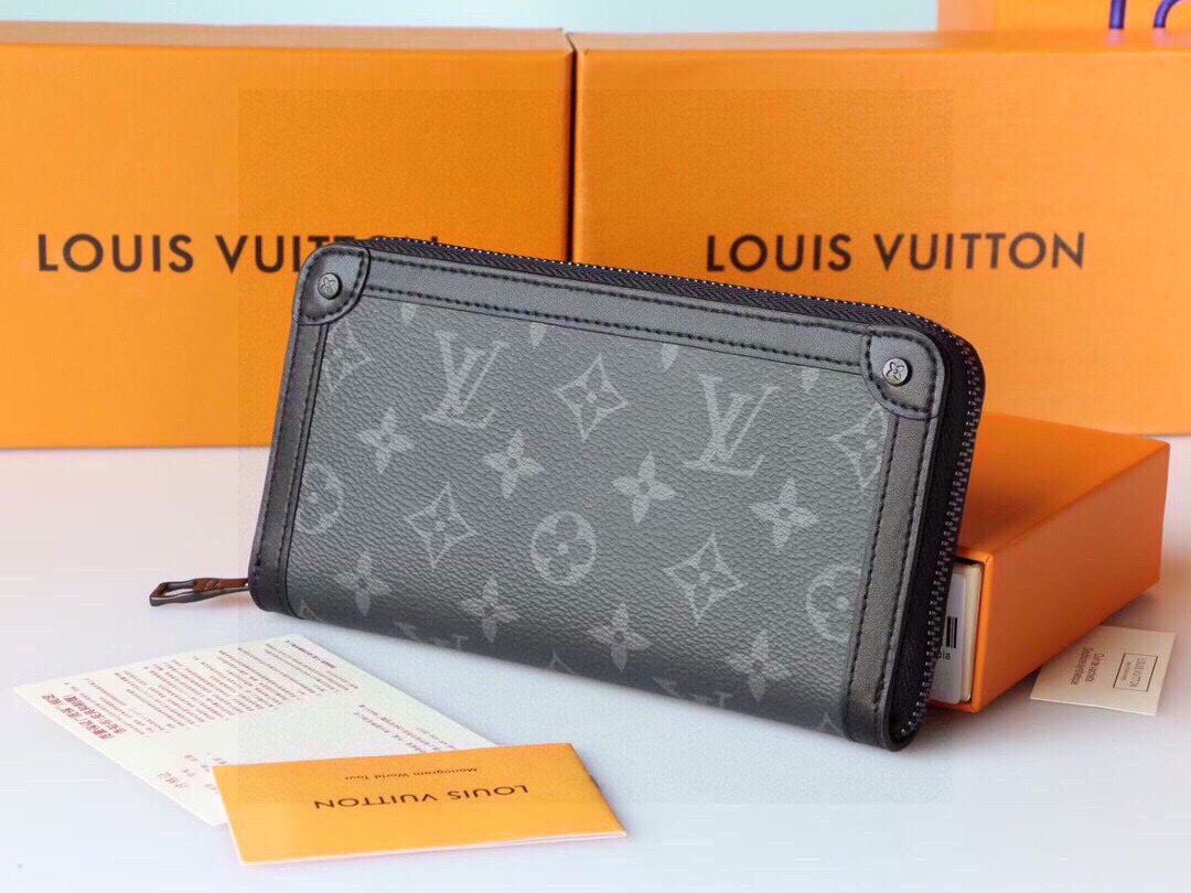 Louis new arrival Trunk men's wallet size: 19x10 cm