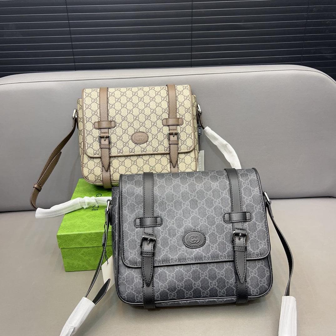 gg man and women crossbody bag size : 23 x 28 cm