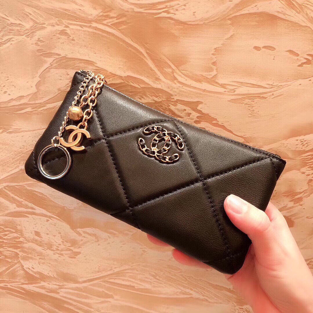 Cc new arrival women long wallets size: 18x12 cm