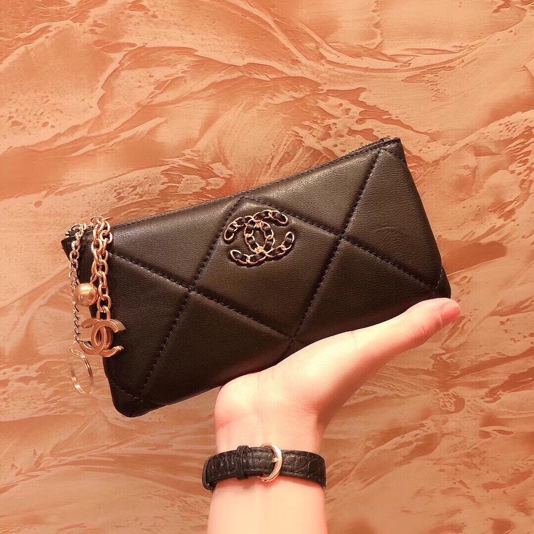 Cc new arrival women long wallets size: 18x12 cm