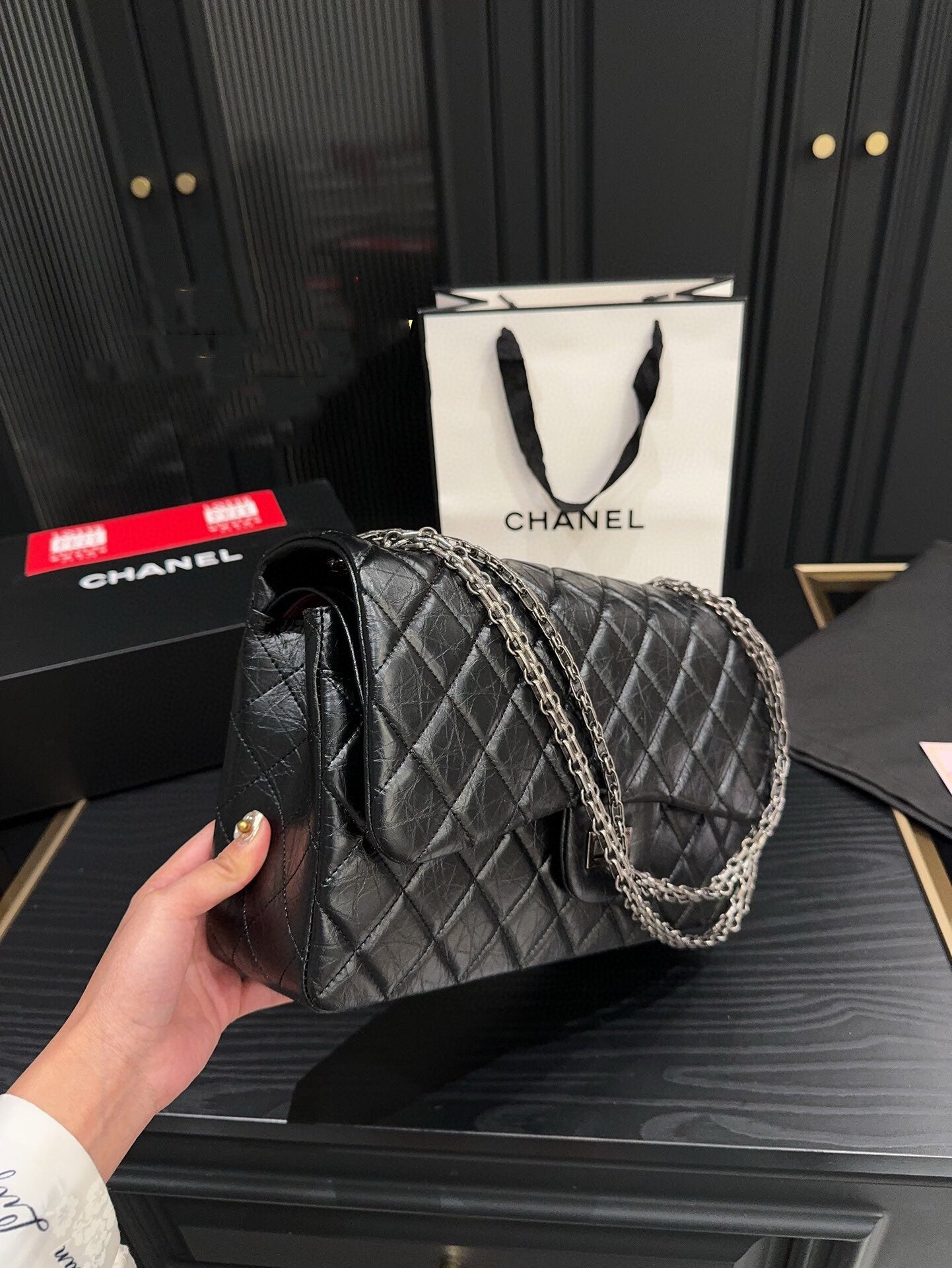 Cc new arrival 2.55 bag size: 30*28 cm