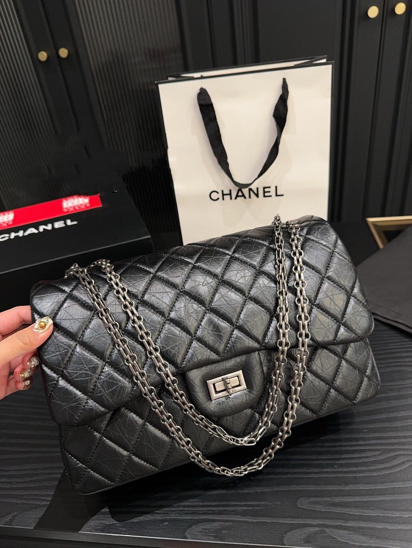 Cc new arrival 2.55 bag size: 30*28 cm