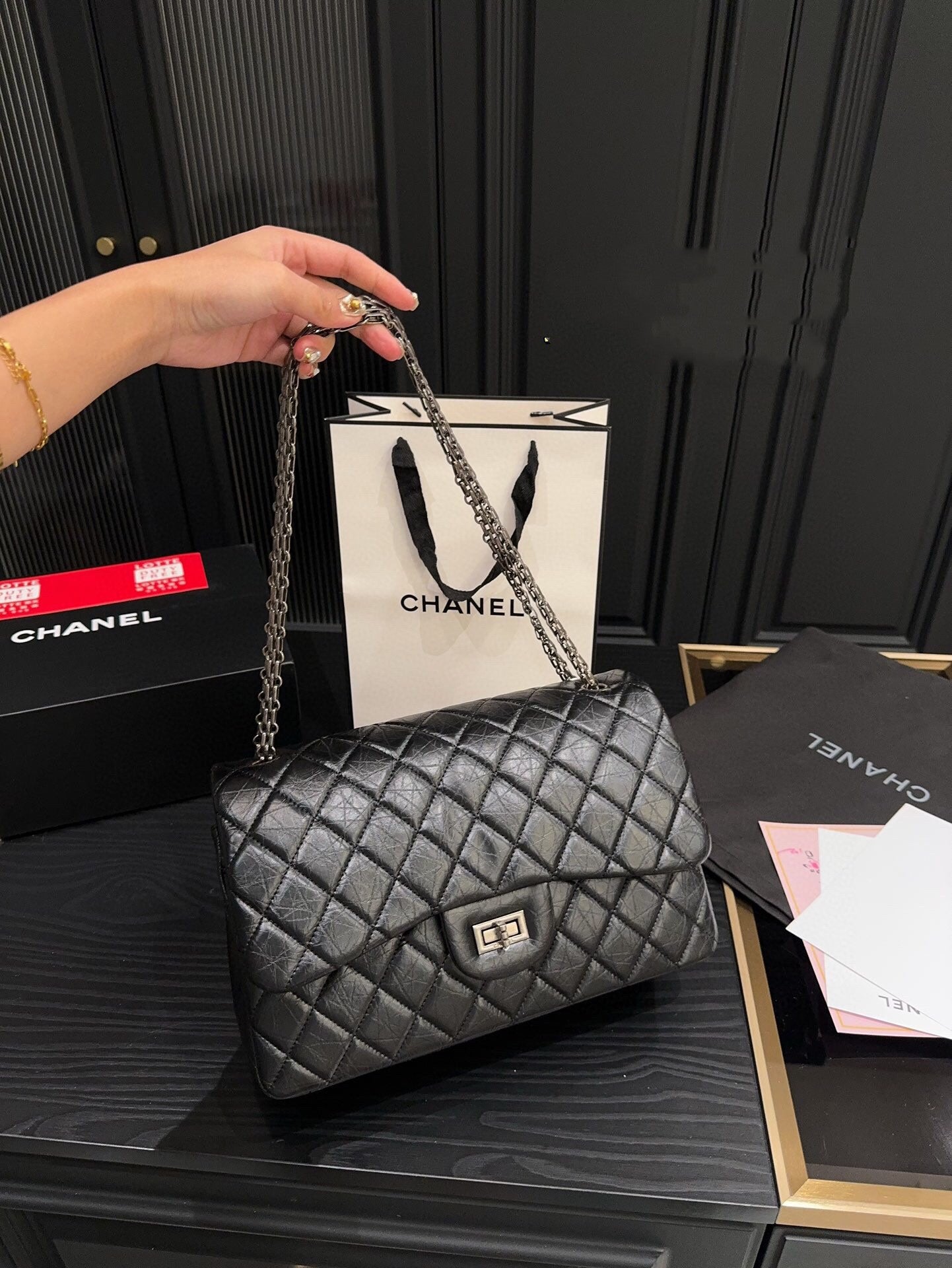 Cc new arrival 2.55 bag size: 30*28 cm