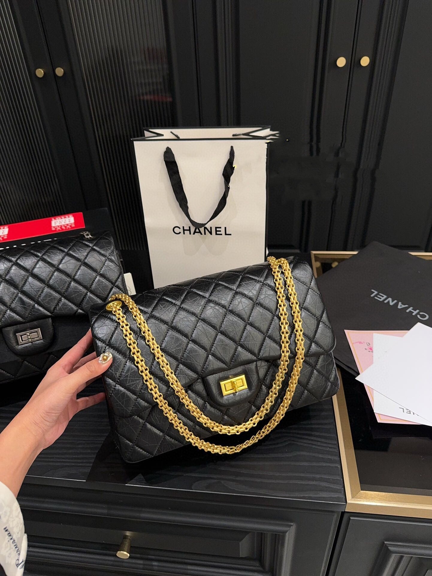 Cc new arrival 2.55 bag size: 30*28 cm