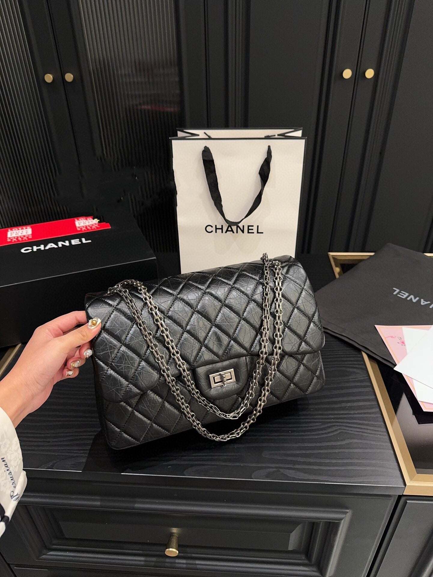 Cc new arrival 2.55 bag size: 30*28 cm