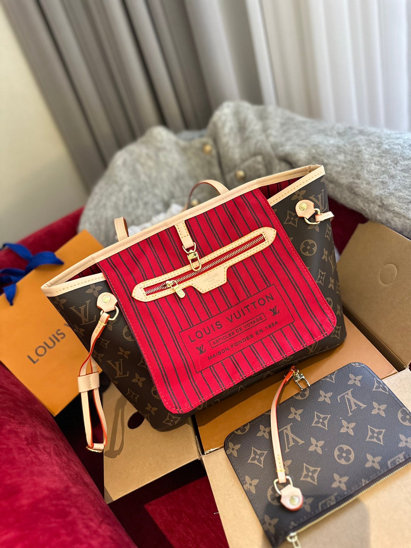 Louis  Neverfull new arrival small size : 29 cm