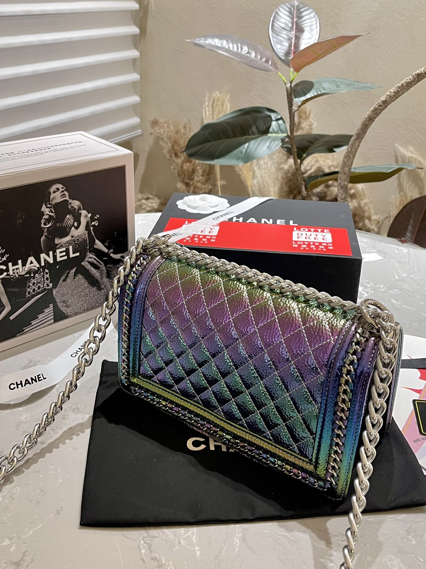 CC Leboy new arrival Colorful bag size 26 * 15cm