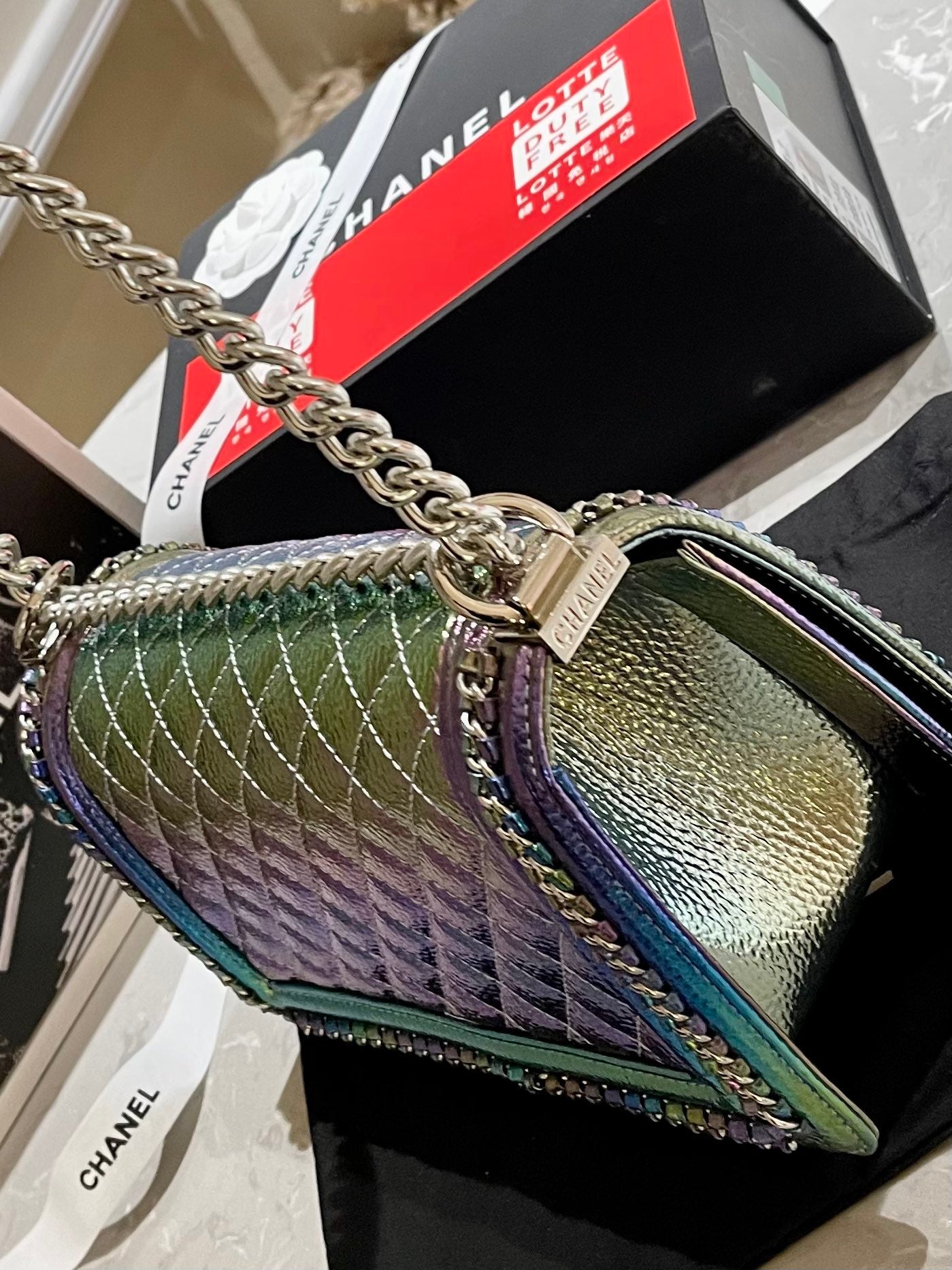 CC Leboy new arrival Colorful bag size 26 * 15cm