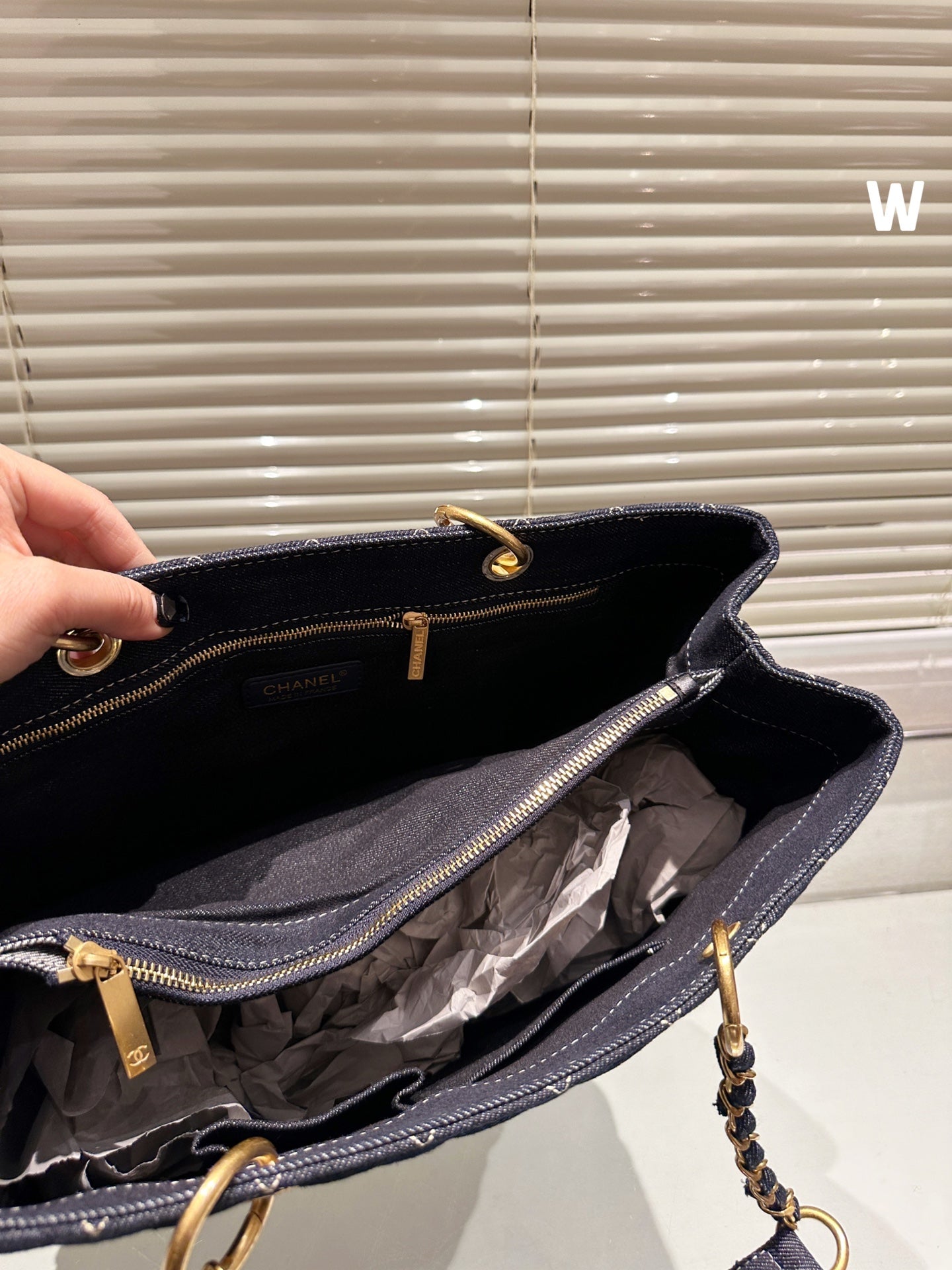 CC Vintage tote bag size 40 * 25cm