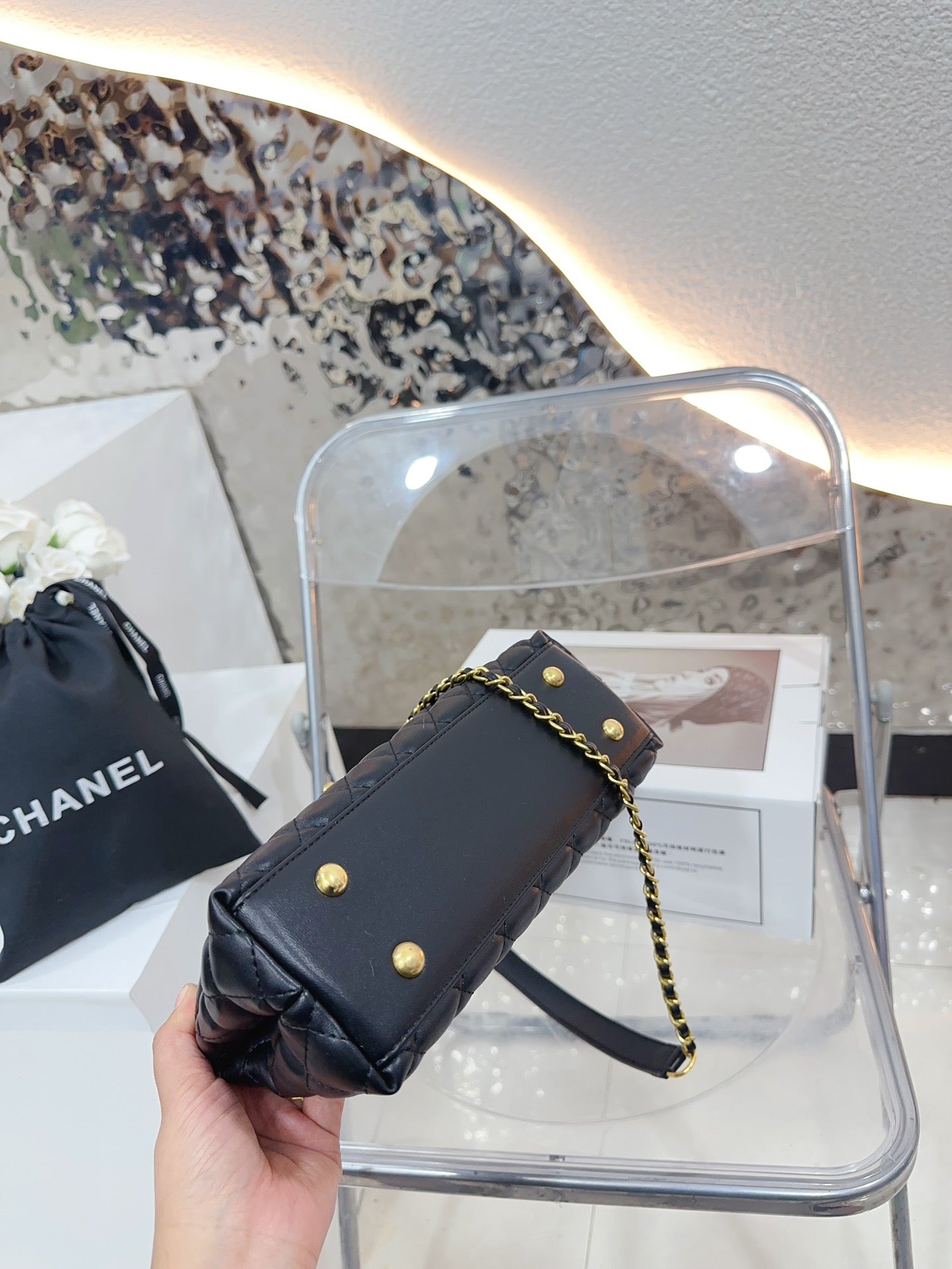 CC new arrival coco handle size : 24cm