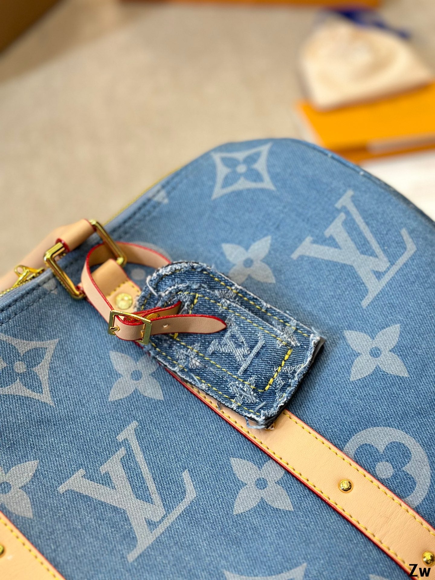 Louis Speedy nano Denim bag