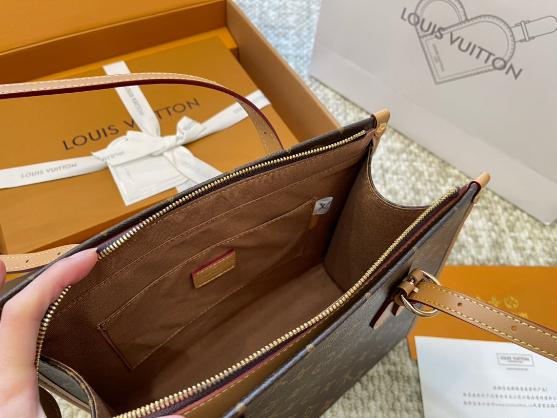 Louis new arrival vintage tote bag size: 28*12*25 cm