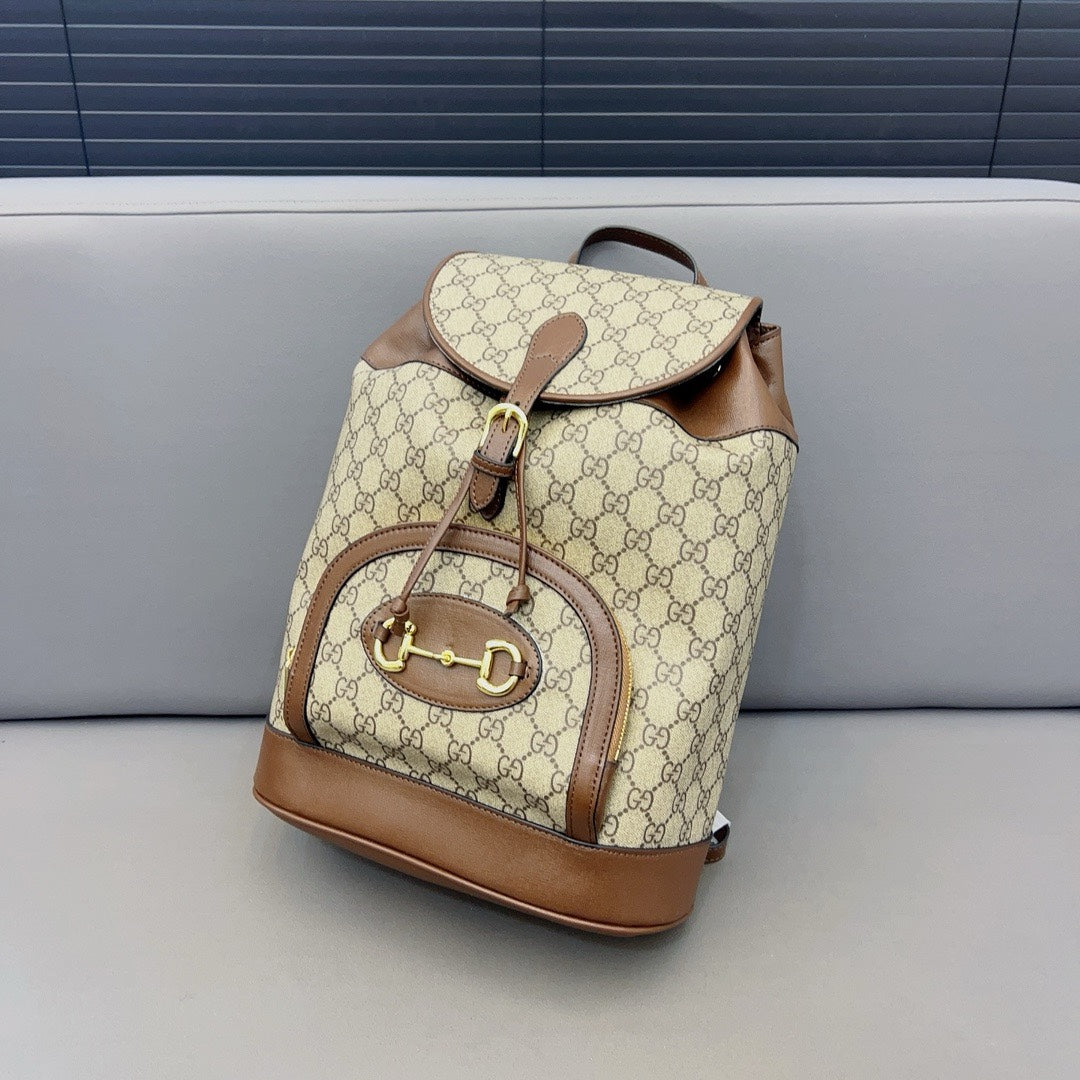 GG new arrival 1955 man and women backpack bag size : 35 x 27 cm