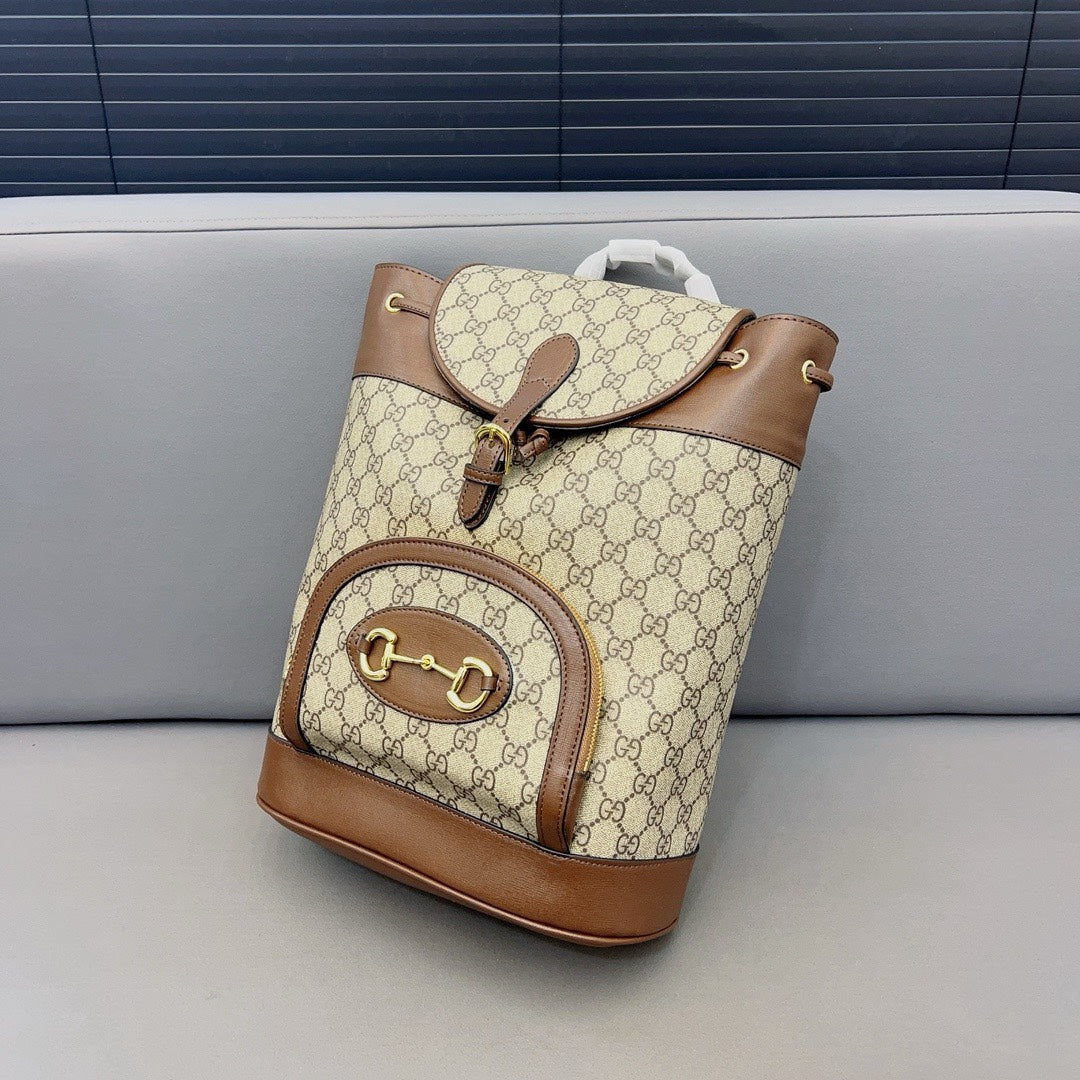 GG new arrival 1955 man and women backpack bag size : 35 x 27 cm