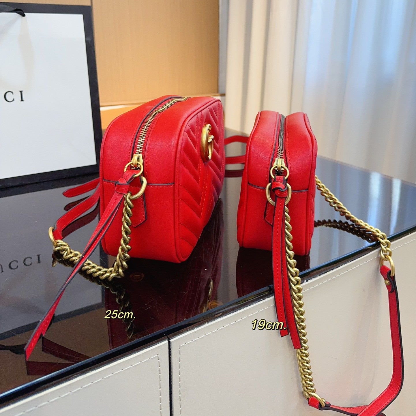 GG new arrival red bag