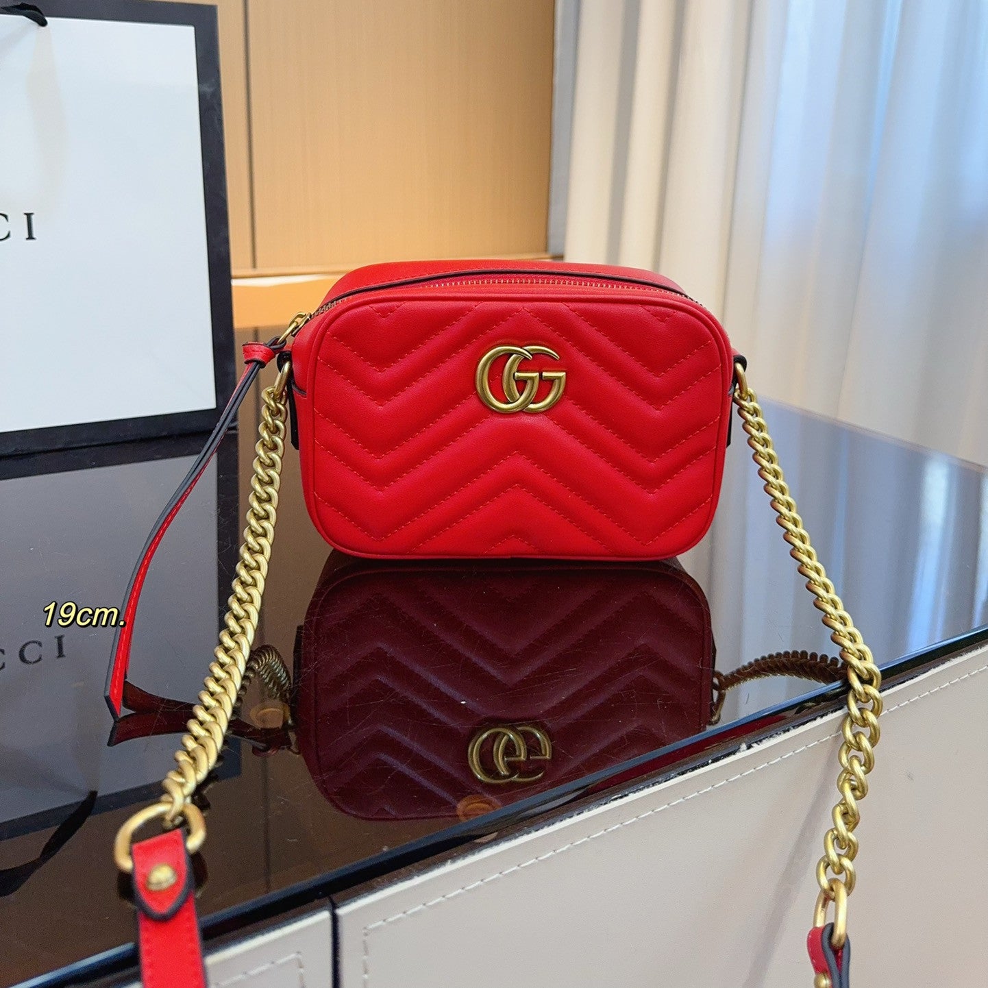GG new arrival red bag