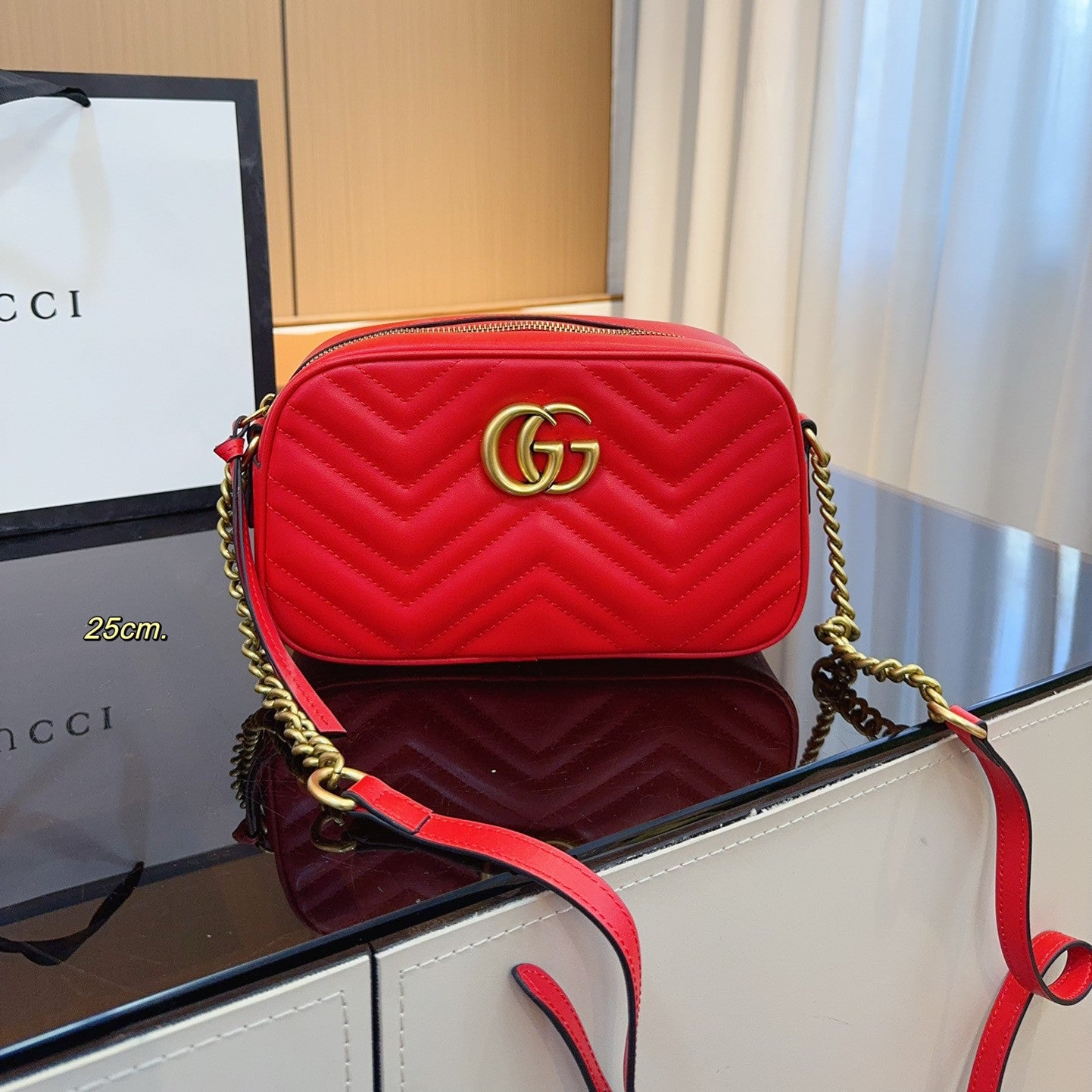 GG new arrival red bag