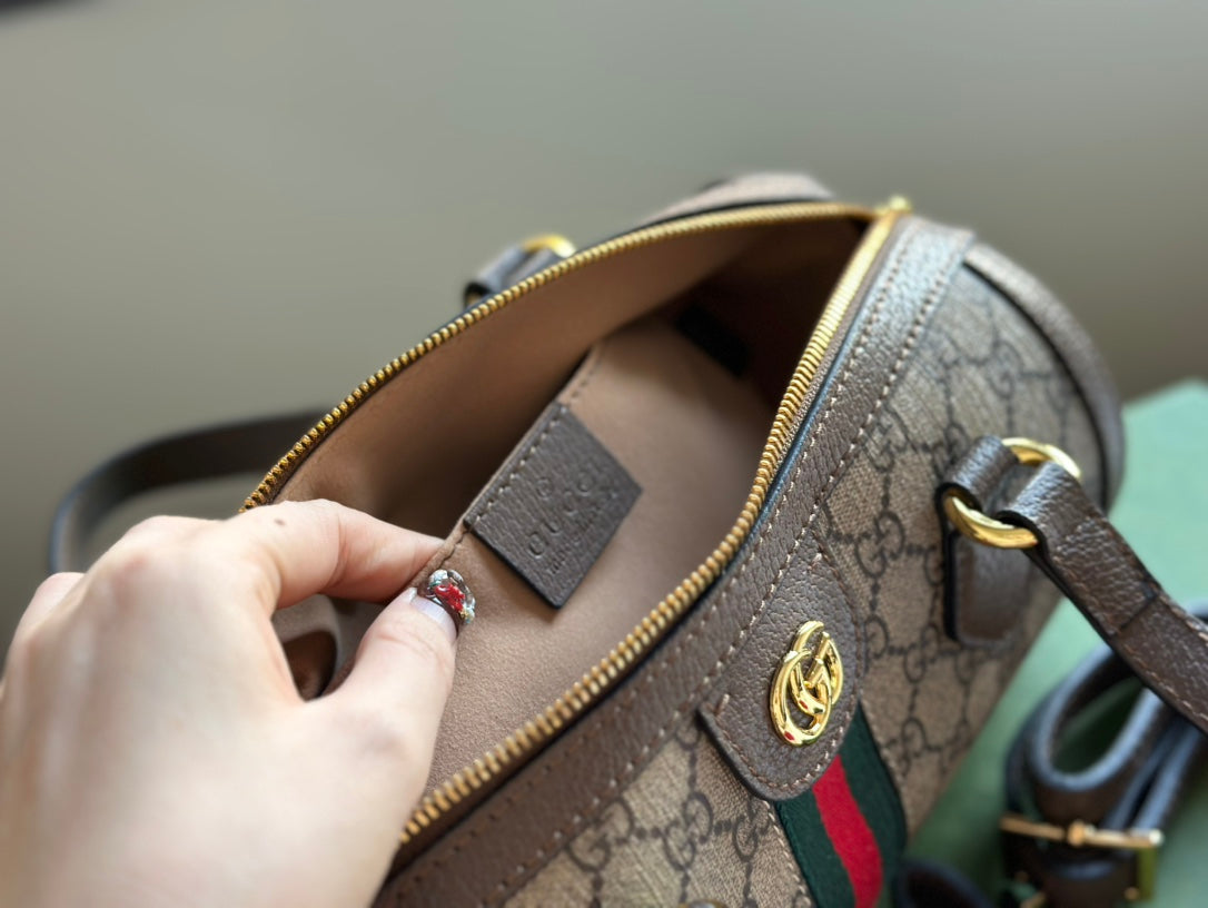 GG ophidia boston handbag size : 25 cm