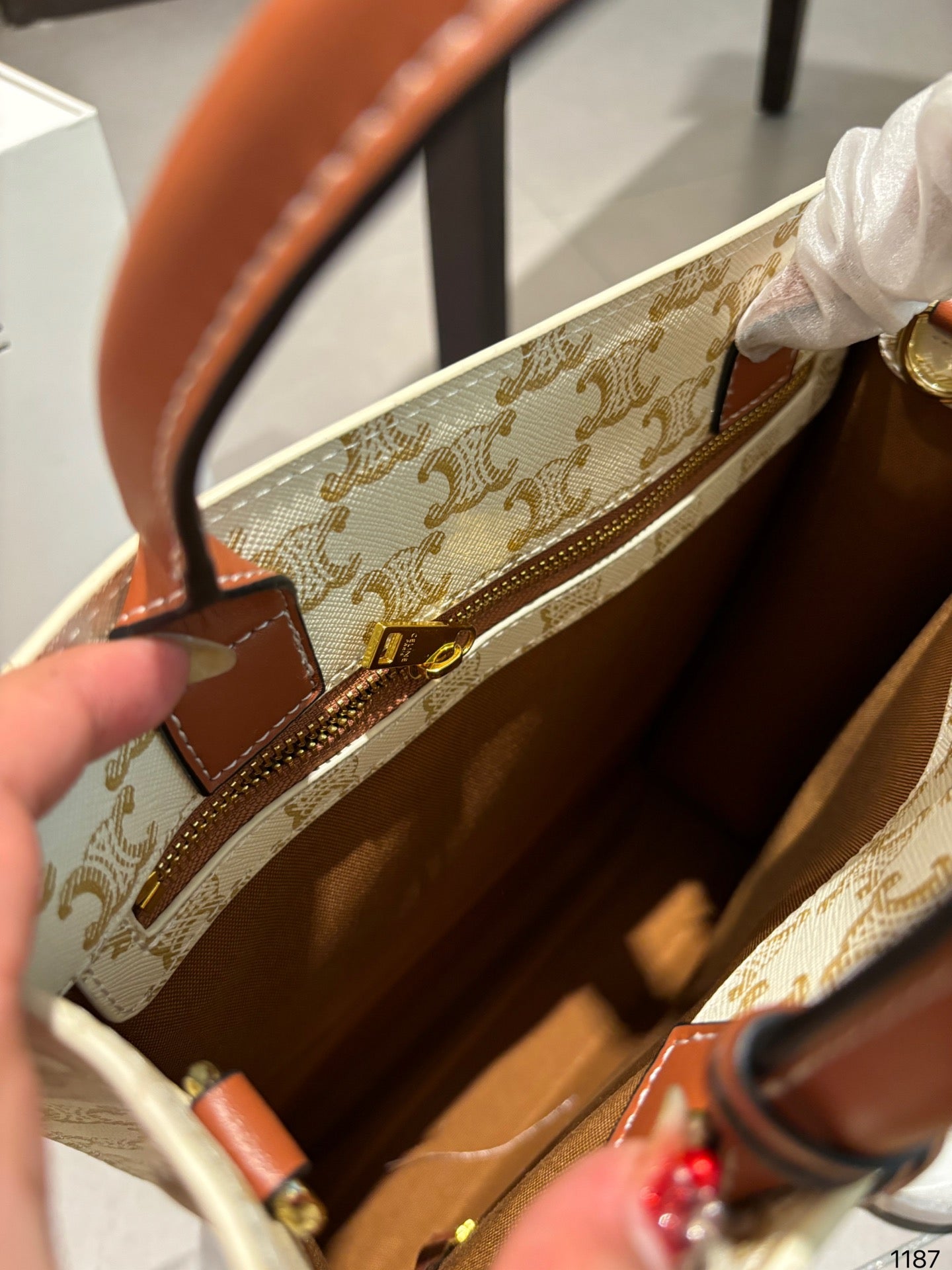 Ce new arrival tote bag size: 27*33cm