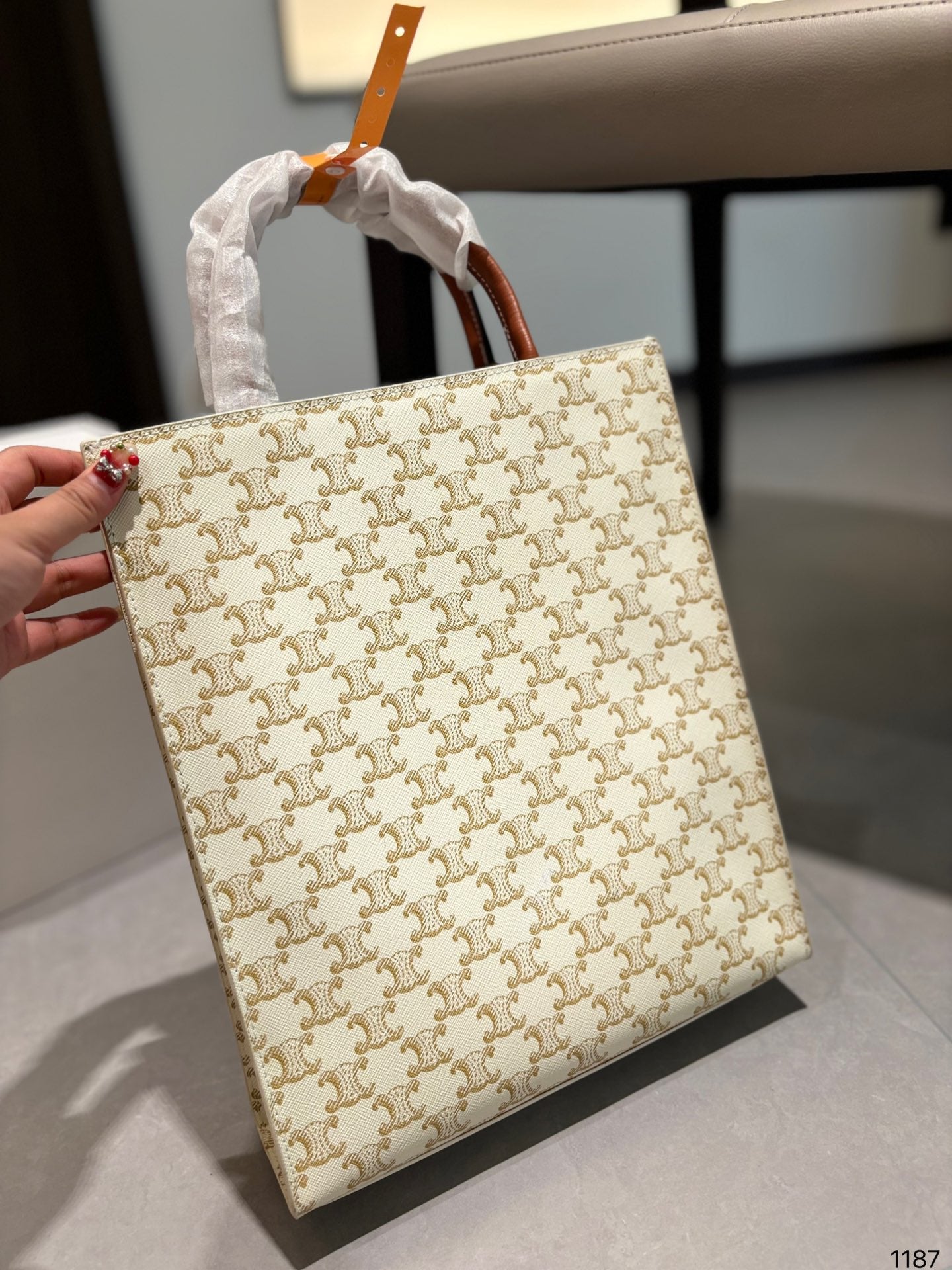 Ce new arrival tote bag size: 27*33cm