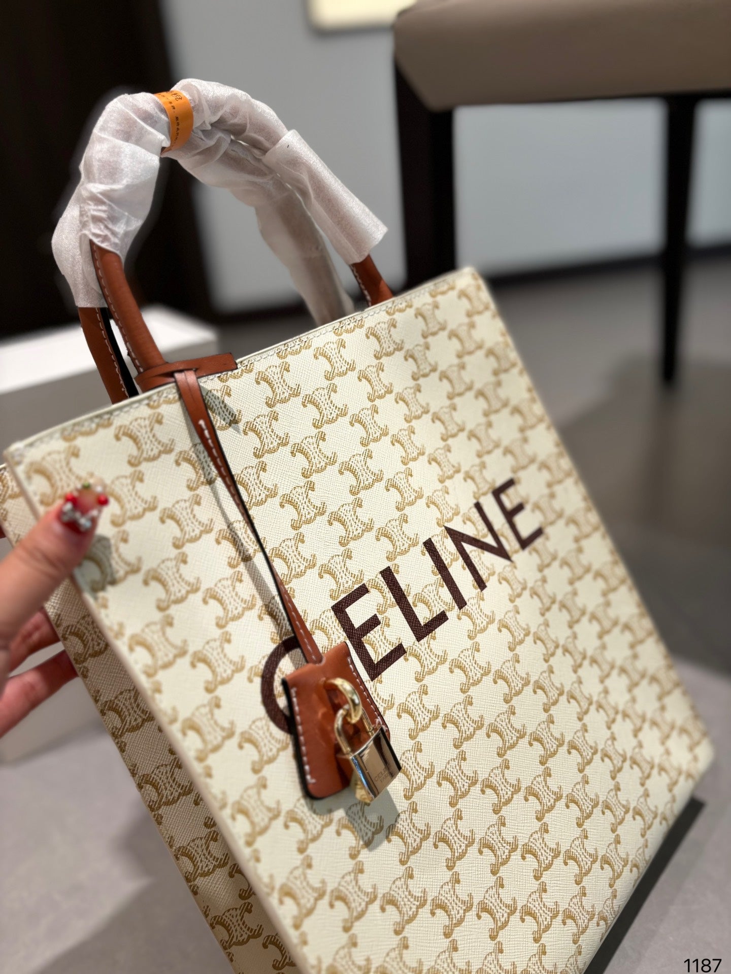 Ce new arrival tote bag size: 27*33cm