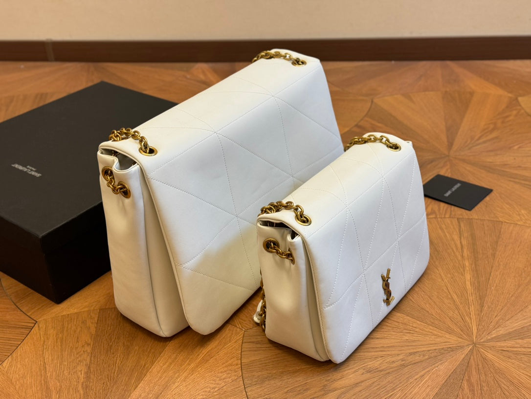 Y Leather Shoulder Bag