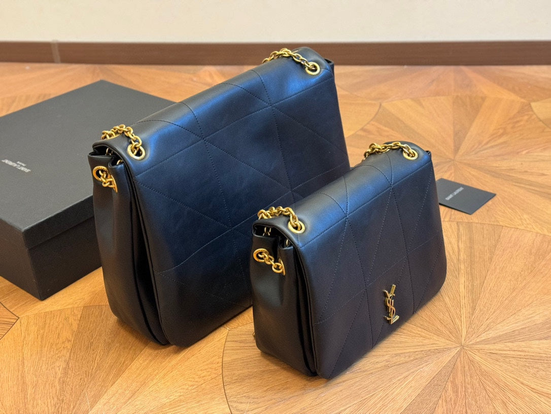 Y Leather Shoulder Bag