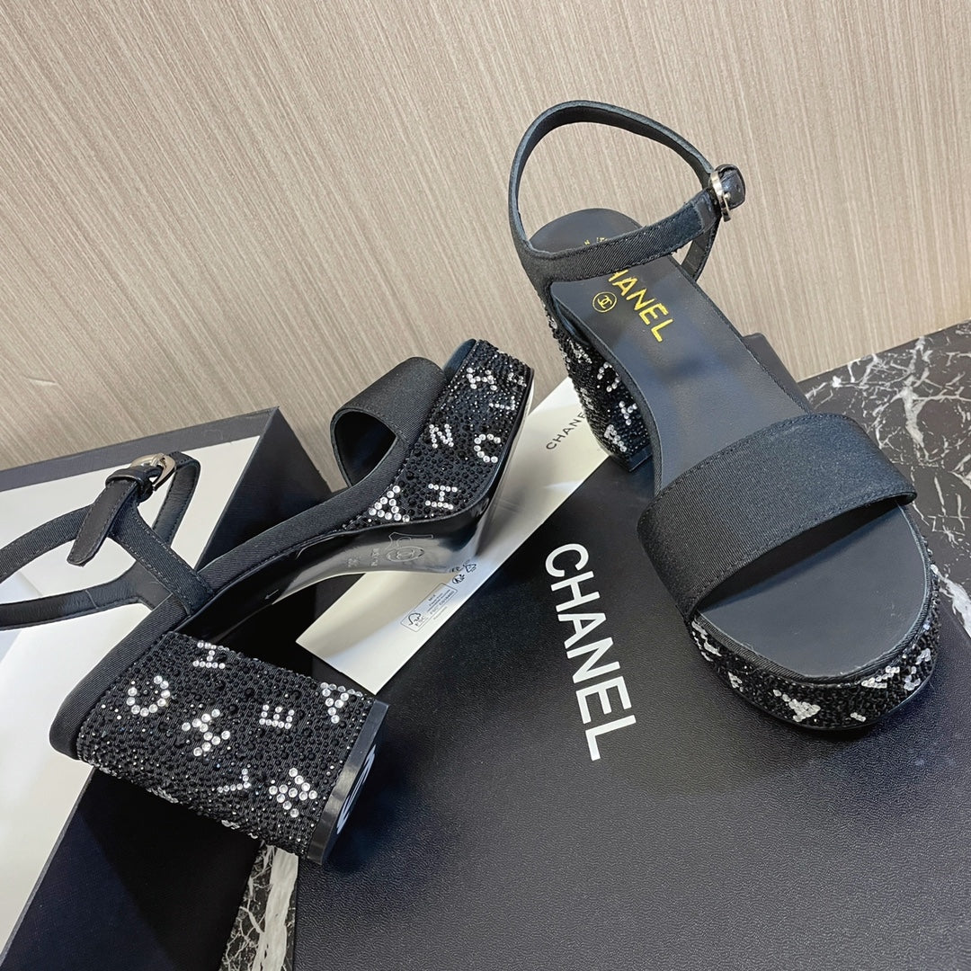 cc new arrival women shoes heels 7.5cm