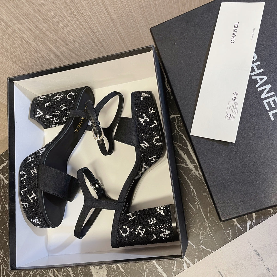 cc new arrival women shoes heels 7.5cm