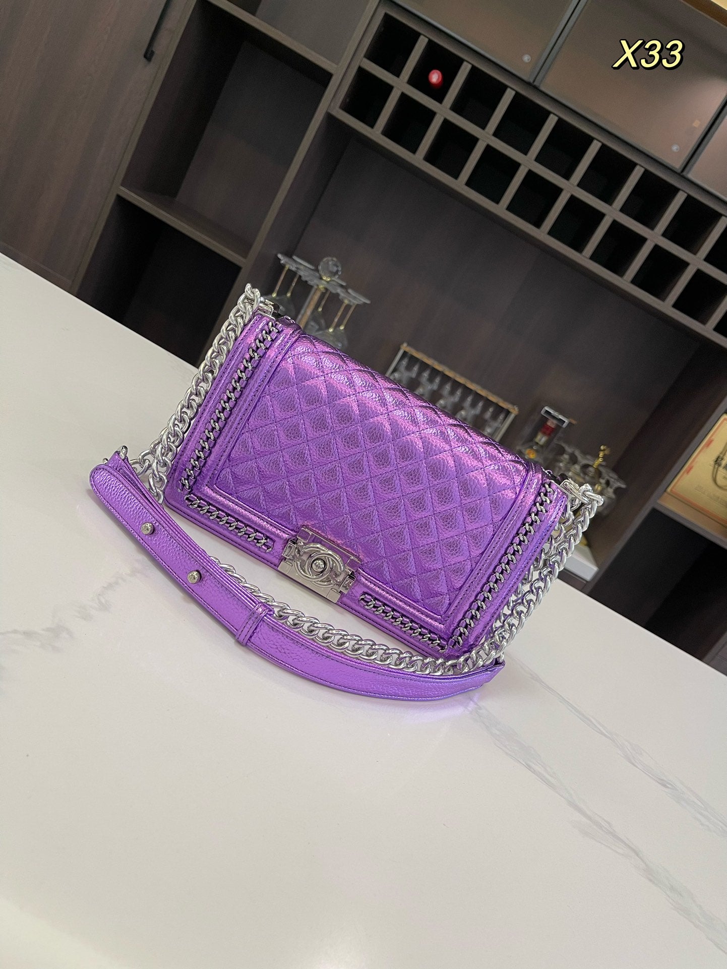 CC Leboy new arrival gold bag size : 26*15cm