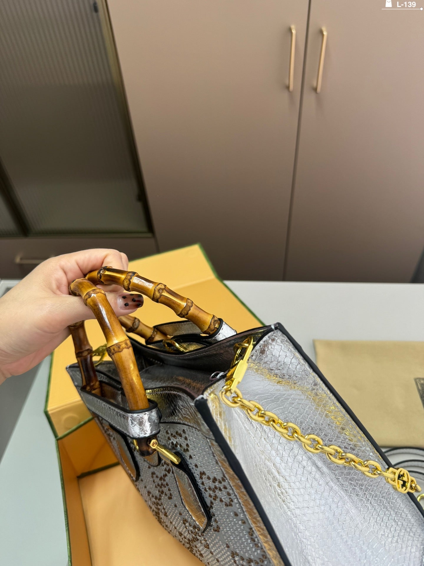 Gg new arrival tote bag size: 27*10*22 cm