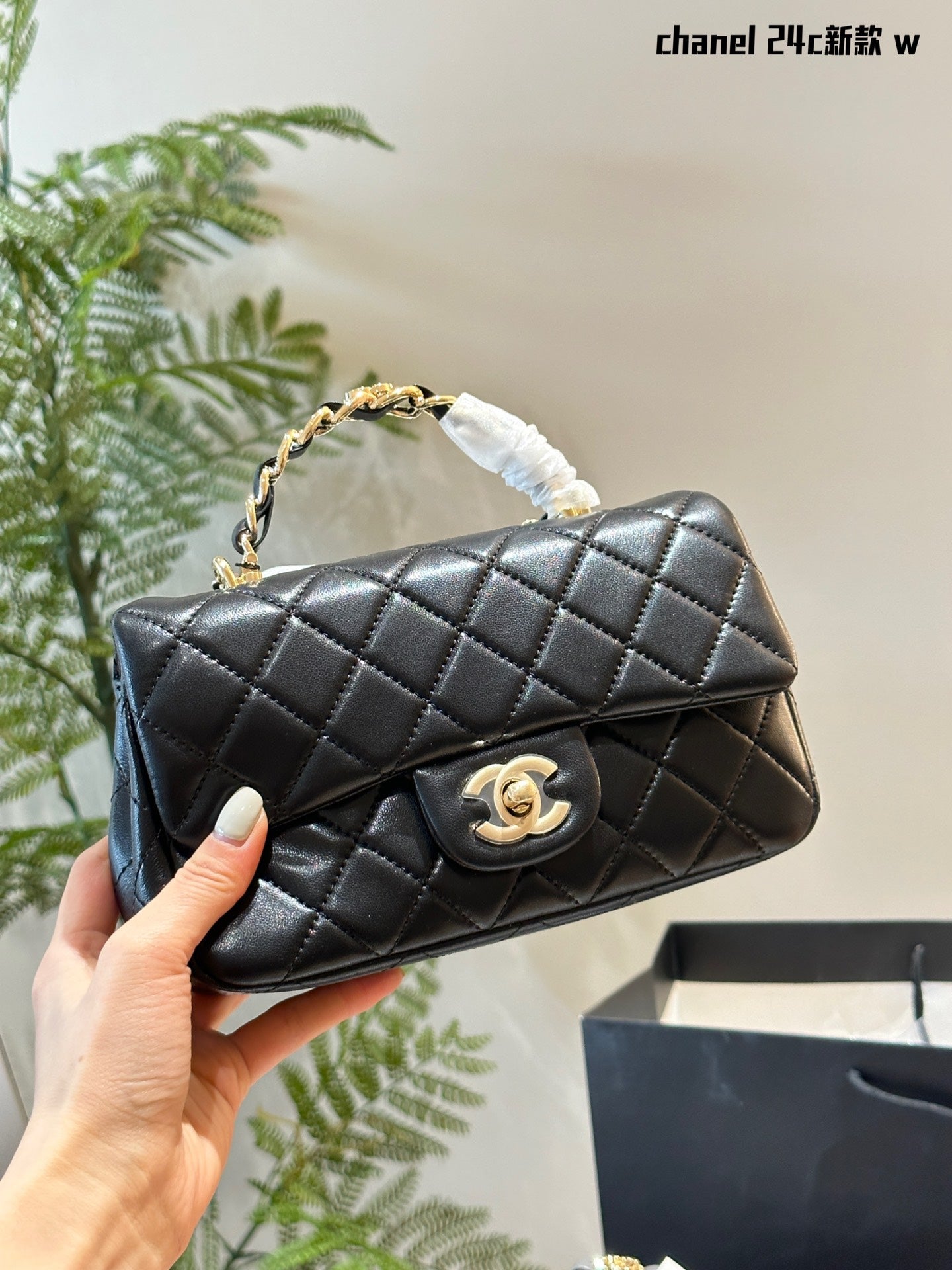 CC HANDLE MINI CF bag size: 20*12*6CM