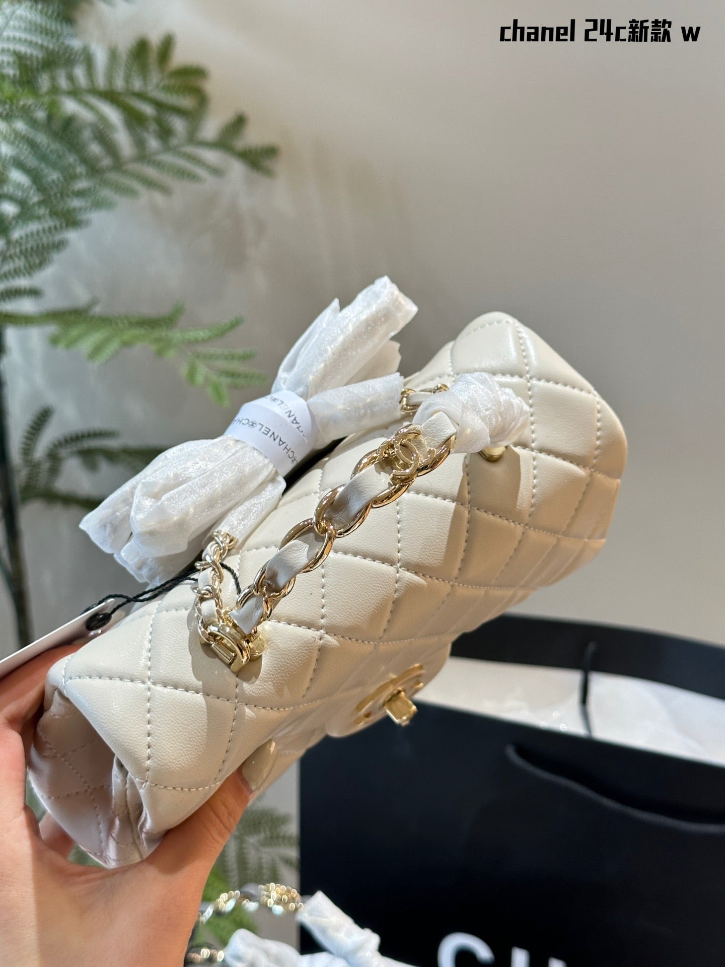 CC HANDLE MINI CF bag size: 20*12*6CM