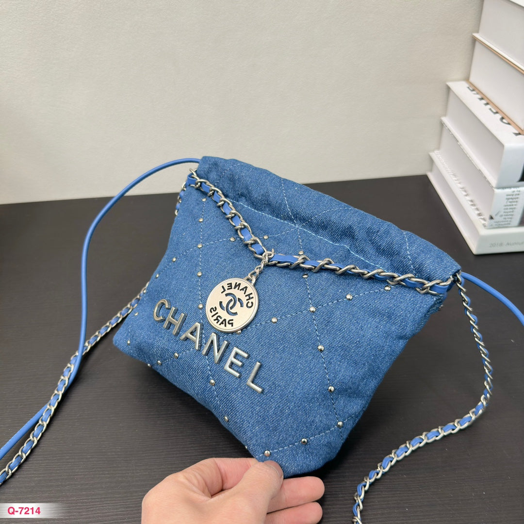 CC new arrival denim 22bag