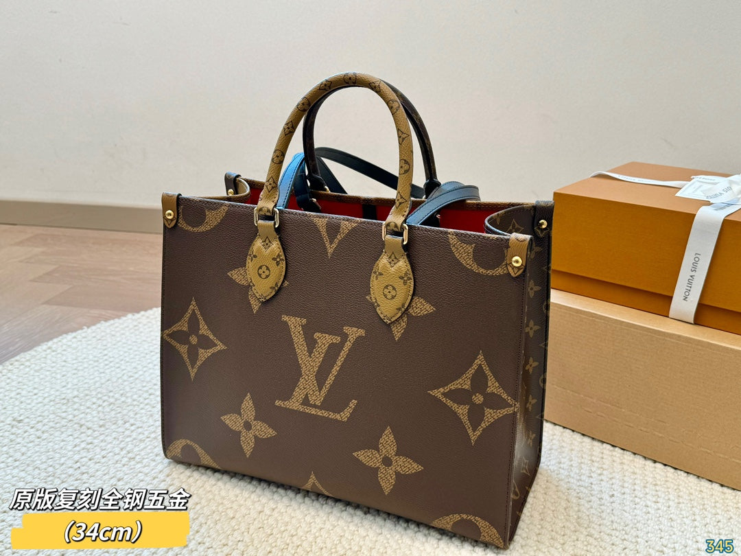 Louis new arrival onthego bag size: 34 *27 cm top quality