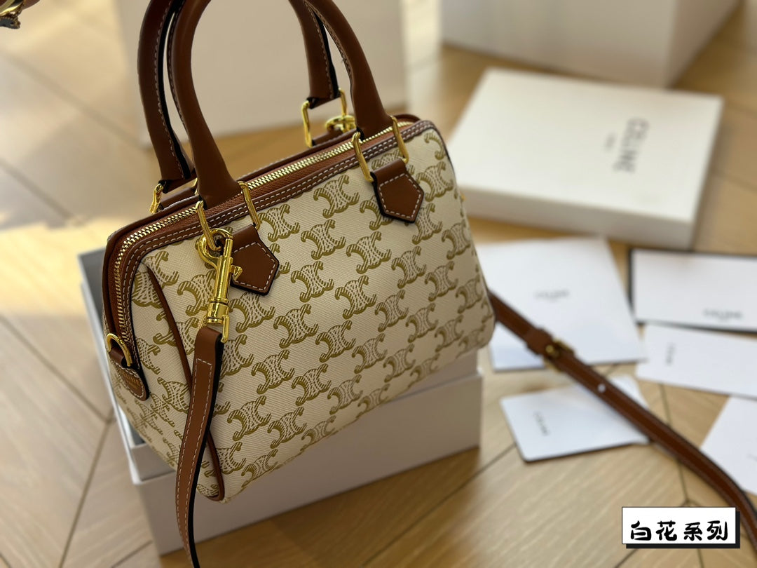 Ce new arrival boston bag size: 19*15 cm