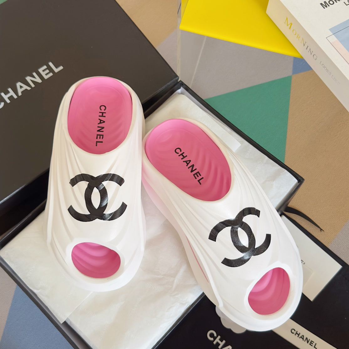 CC new arrival men and women 01 slippers heels 4.5 cm