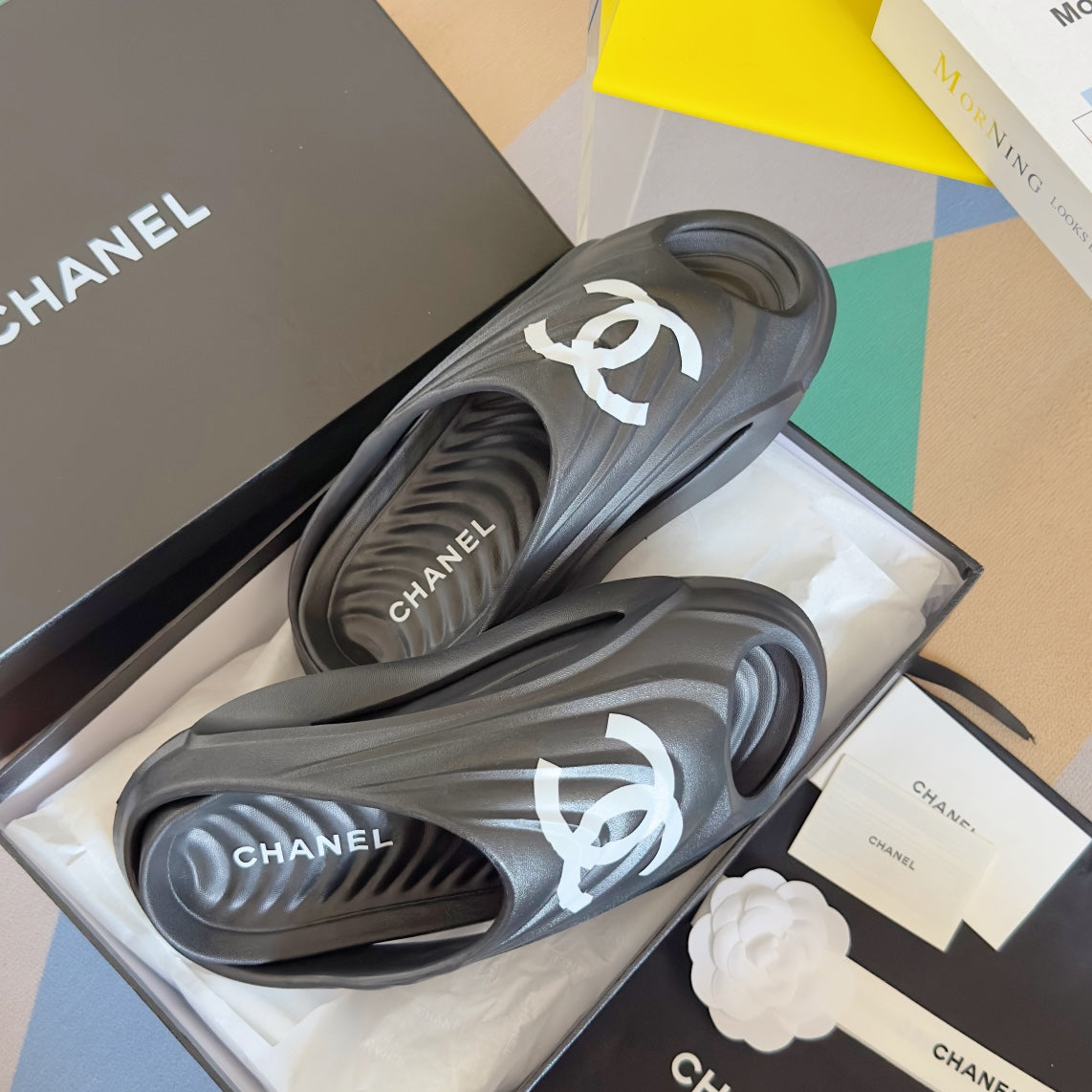 CC new arrival men and women 01 slippers heels 4.5 cm