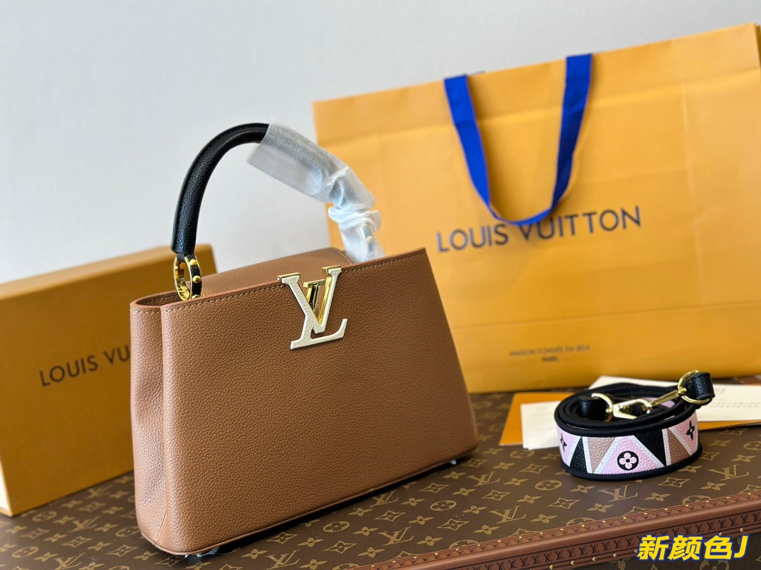 Louis new arrival Capucines monogram bag 02