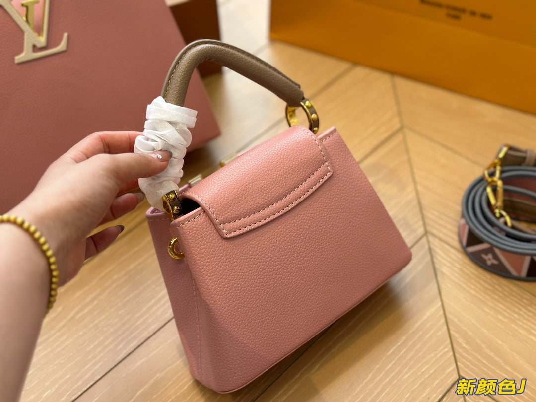 Louis new arrival Capucines monogram bag