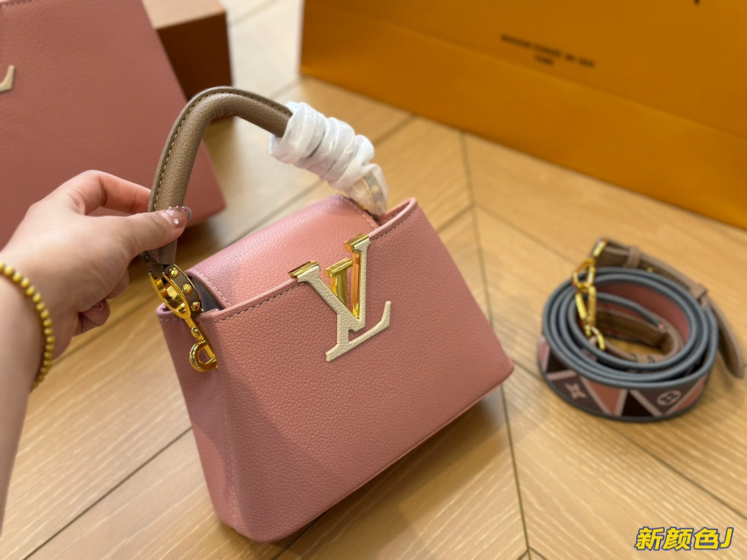 Louis new arrival Capucines monogram bag