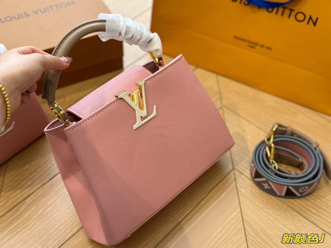 Louis new arrival Capucines monogram bag