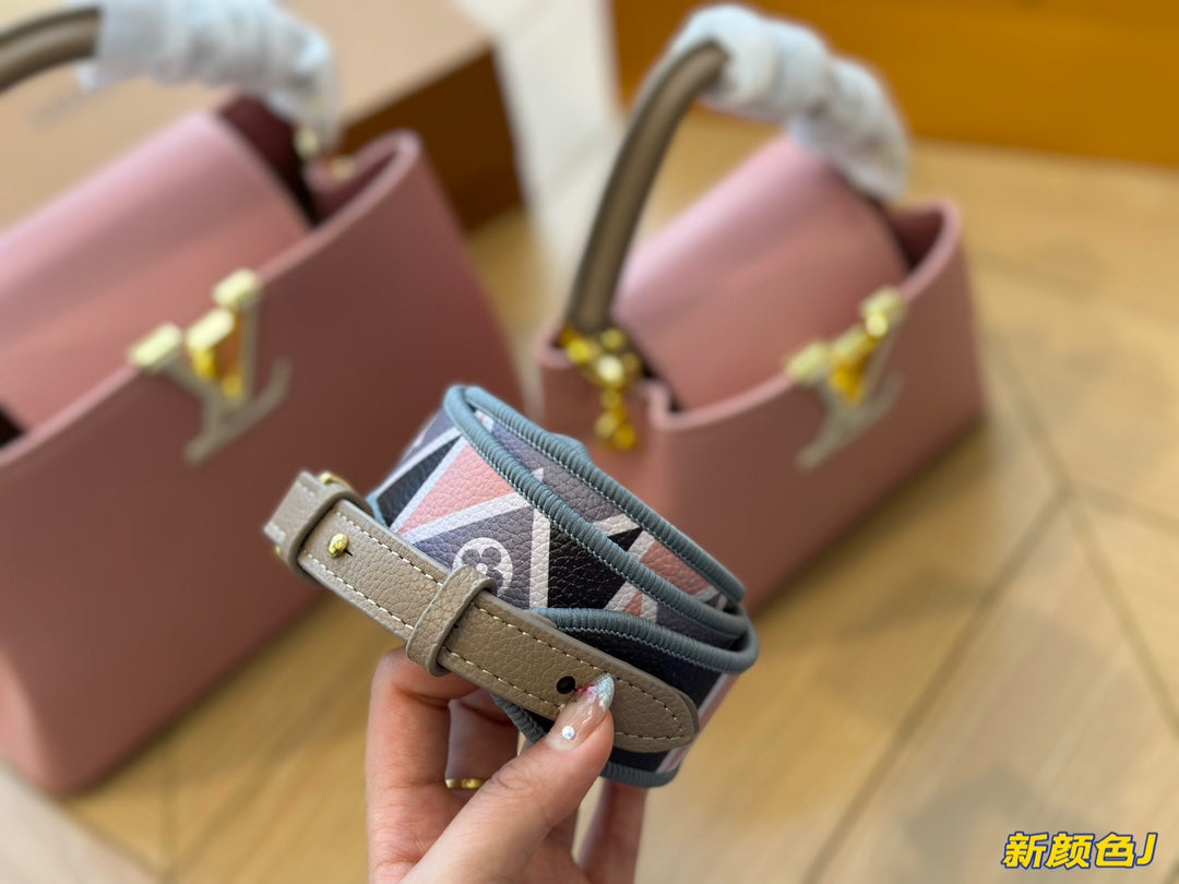 Louis new arrival Capucines monogram bag