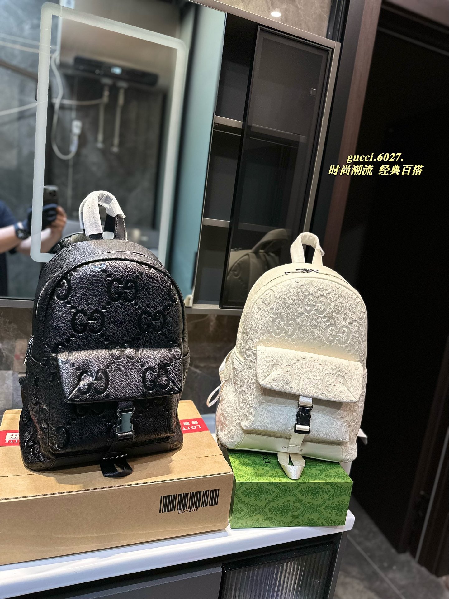 Gg new arrival backpack size: 30*13*40 cm