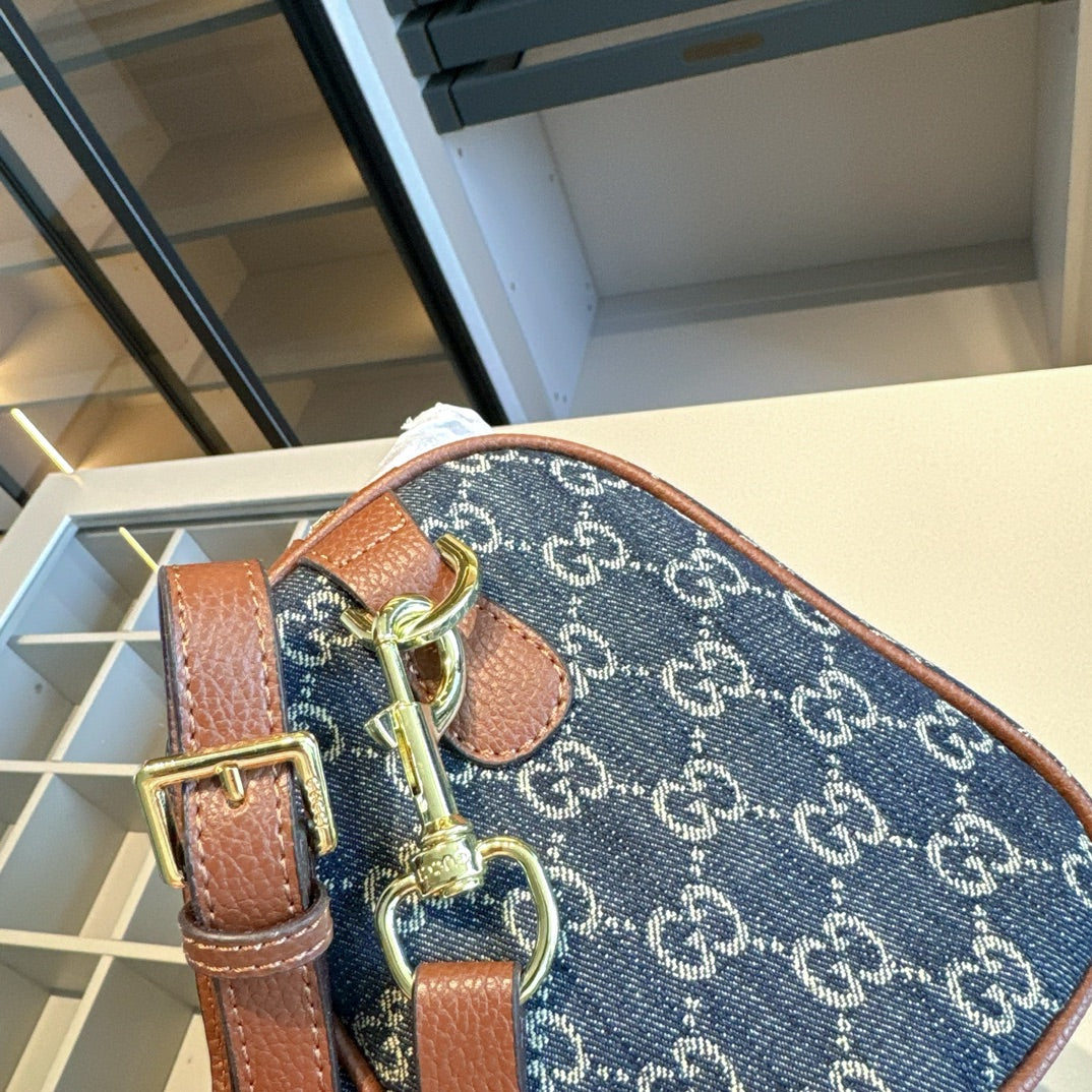 Gg new arrival denim bag size: 24*17*15 cm