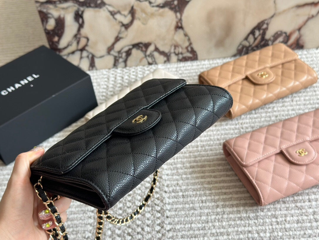 Cc new arrival woc caviar leather bag size: 20cm