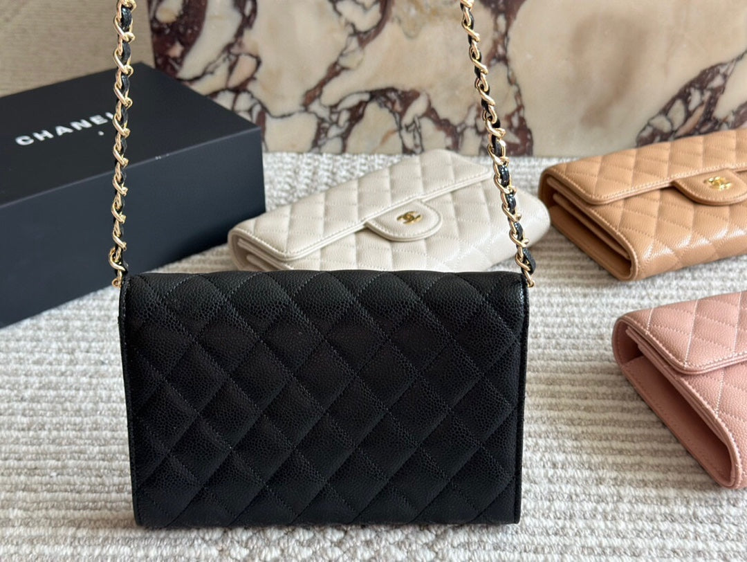 Cc new arrival woc caviar leather bag size: 20cm