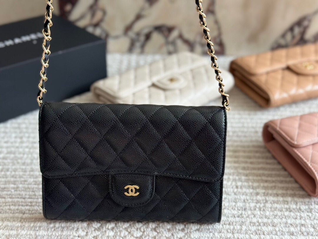 Cc new arrival woc caviar leather bag size: 20cm